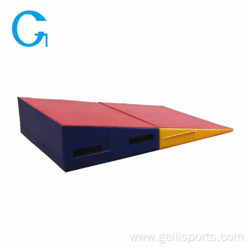 Cheese Sponge Folding Incline Gym Tumbling Mat